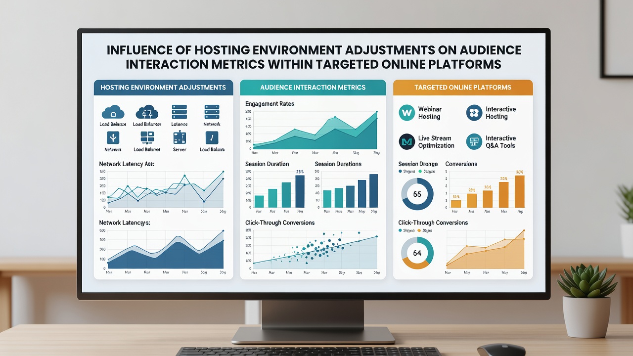 Audience engagement graphs showing metric shifts post-handover